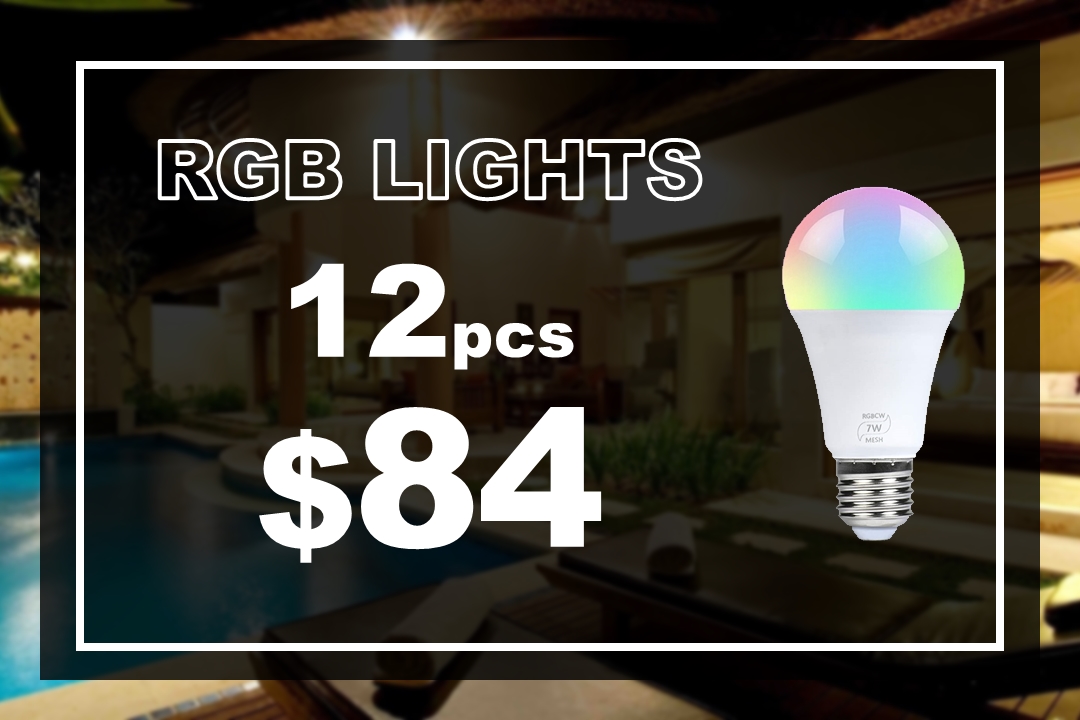 RGB LIGHTS 12 pz
